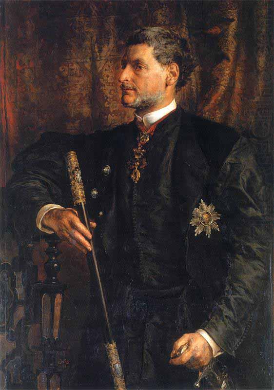 Portrait of Alfred Potocki, Jan Matejko